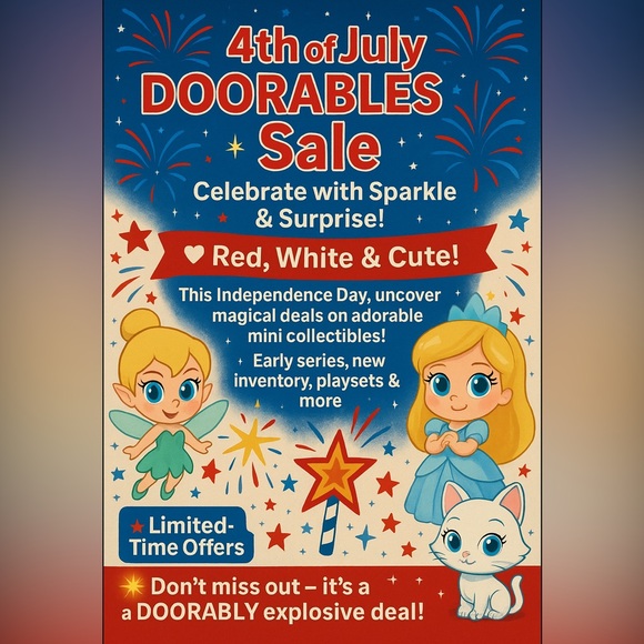 September 27 Doorables Show 5:30 pm (ast) Disney Doorables show 💓⭐️ “NO HOLDS” - Picture 7 of 8